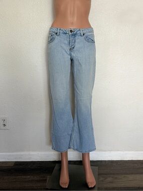 Vintage Y2K Paris Blues light blue bootcut jeans Size 7.  Short inseam